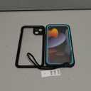 Lanhiem for iPhone 15 Plus Case, IP68 Waterproof Dustproof Shockproof Cases with Built-in Screen Protector, 360 Full Body Protective Front and Back Cover for iPhone 15 Plus - 6.7 inch (Blue)