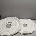 White Oval Paper Lantern, 16.54" Hanging Paper Lanterns Lamp, Chinese/Japanese Paper Pendant Lampshade for Party Decoration, Home Decor Ceiling Lampshade(2 Pack)