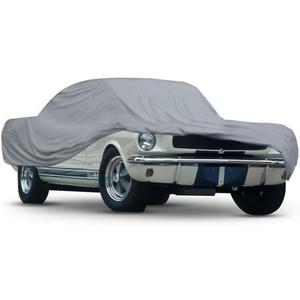 MotorTrend Custom Fit Car Cover for Ford Mustang 1965-2004, All-Weather Protection for Cars Trucks & SUVs, UV Resistant Waterproof Scratch-Resistant, Vehicle Cover for Outdoor & Indoor