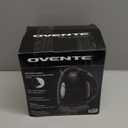 OVENTE Electric Kettle, 1.7L Fast Boiling Water Heater for Coffee or Tea, BPA Free with Water Level Gauge, Auto Shut-Off, Boil-Dry Protection, Indicator Light and Removable Filter, Black KP72B