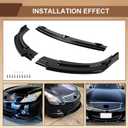 Front Bumper Lip Splitter 2010-2013 for Infiniti G37 Sedan AKMAN