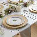 Kyraton Silverware Set 45 Pieces Service for 8, Stainless Steel Flatware Sets Cutlery Set, Spoons and Forks Silverware Dishwasher Safe, First Apartment Must Haves Utensils Set