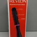 REVLON One-Step Hair Dryer and Styler - Root Booster Round Brush for Styling, Dryer Brush for Fast and Easy Salon-Quality Blowout, More Shine and Less Frizz (1-1/2 in)