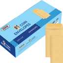 #1 Coin Envelopes 500 Pcs - 2.253.5 Inches  Thick & Heavy-Duty Gummed Flapped Kraft Envelopes  Perfect for Coins, Money, Seeds, Home, Office, Wedding & Pocket Use