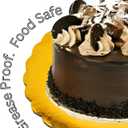 PLESIU 9" Round Gold Scalloped Cake Board 10pcs