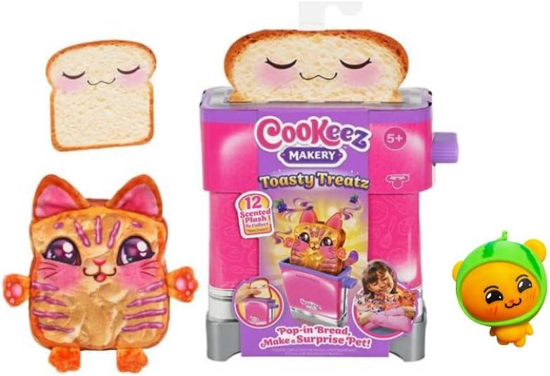 Cookeez Makery Toasty Treatz Mini Squishy Friendz Bundled Set