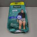 Depend Fresh Protection Adult Diapers, Incontinence Underwear for Men, Disposable, Maximum, Extra-Large, Grey, 26 Count