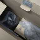 Panasonic nanoe Compact Hair Dryer for Healthy-Looking Hair, 1400W Portable, Folding Handling and QuickDry Nozzle for Fast Drying – EH-NA27-K (Black/Pink)