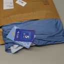 LUXEAR Cooling Pillow Cases, 2 Pack Stretch Arc-Chill Q-max 0.55 Cool Pillowcases Fit Standard & Queen Size Pillows, Breathable Silky Summer Pillow Cover for Hair Skin Hot Sleeper Night Sweat - Blue