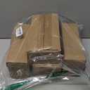 4 Pcs Cord Organizer Box, 8 x 4 x 2 Inch Clear Plastic Cable Organizer Box with Lid 6 Compartments Cord Boxs for Home, Office, Desktop Organization