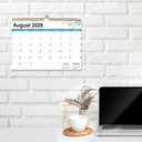 5 x 2026 Wall Calendar A4 | Hanging Planner  Monthly Wall Calendar with Holidays & Notes, Durable Paper Organizer for Home, Office & School