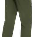 Forik Men's Lightweight Hiking Pants Quick Dry Waterproof Joggers Athletic Workout Sweatpants with Zipper Pockets