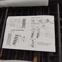 HBTower 6 Step Ladder, Folding Ladder with Handrails & Tool Tray
