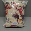 Qubjus Stretch Sofa Cover Printed Couch Cover Patterned with One Separate Cushion Cover for 3 Cushion Couches Sofas Washable Elastic Universal Furniture Protector(Large,Blooming Flower)