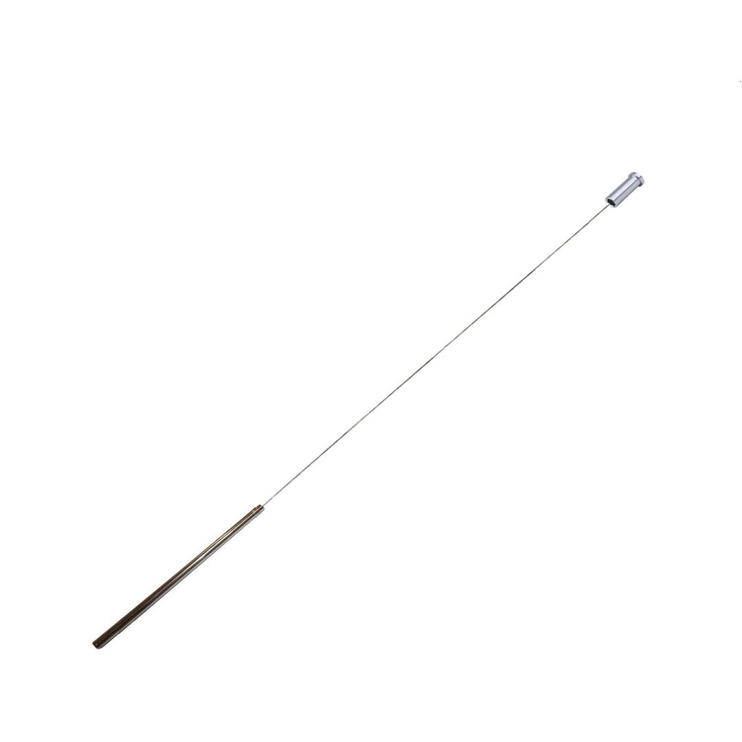 Expandable Dowsing Rod Bobber Tensor Meter for Divining Water, Earth Energy, EMF, Gold Mining, Underground Buried Items with Instructions - Stainless Steel Metal Handle