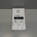 No. 918 Montego Casual Textured Semi-Sheer Grommet Kitchen Curtain Tier Pair, 56" x 24", White