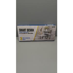 JayRex Bathroom Organizer Countertop Corner Shelf, 3 Tier Moveable Organizer for Make Up, Dresser Table, Desktop (White)