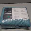 LuxClub 5 PC Split King Sheet Set, Breathable Luxury Bed Sheets, Deep Pockets 18" Eco Friendly Wrinkle Free Cooling Sheets Machine Washable Hotel Bedding Silky Soft - Teal Split King