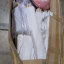 Windyun 8 Pack Kids Teepee Tent for Slumber Party with Mattress,Light String,Airbed Fitted Sheet,Sleepover Tent for Girls Boys Party,Kids Play Playhouse Indoor Outdoor(White)