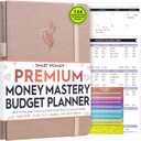 3 x Financial Planner - Monthly Budget Planner with Cash Envelopes & Monthly Bill Organizer | A 12-Month Journey to Financial Freedom | Bill Payment Tracker Organizer, Debt, Expense Tracker & Money Saving