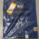 Carhartt Men's 104616 Force Relaxed Fit Midweight Short Sleeve Pocket (X-Large Tall, Light Huron Heather)