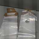 ClearBags LDPE Clear Door Knob Bags, 6x12, 100 Pack, Door Hanger Bags with Cut Out Hole for School Supplies, Business Flyers, Newspapers, Merchandise, Magazines