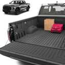 Custom for 2022 2023 2024 2025 Toyota Tundra Trunk Tailgate Mat All Weather TPE Rubber Mat for Toyota Tundra Accessories (Tailgate Mat)