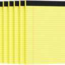 Ciphyfee 6pcs Legal Pads 8.5 x 11, Notepads 8.5 x 11.75 College Ruled Notebook, Writing Pads of Paper, Yellow Note Pads, Memo Pad Papers Perforate Legal Notepads Narrow Ruled Line,30 Sheets Per Pack