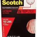 Extrm Fasteners 1"X4'Clr