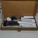 ONEMIX 42" LED Desk Lamp with Clamp, Architect Desk Light with Remote, Adjustable 4-Segment Bar, 1800LM Bright, Eye-Caring Desk Lamp for Home Office, Reading, Study, Dual Monitors, Easter (Black)