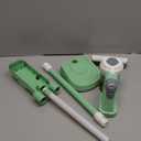 3-in-1 Kids Vacuum that Really Works  Working Toddler Vacuum Cleaner with Real Suction, Montessori Pretend Play Cleaning Toy Gift Set for Boys and Girls Ages 3+ (Green)