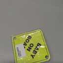 Assured Signs Baby On Board Sign with Suction Cups,Baby Safety Warning Decal for Cars- Bright Yellow, Durable and Strong Suction (Baby on Board)