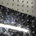 Rain Shower Head with Handheld, Lanhado 8'' High Pressure Rainfall 9 Settings Shower Head with 11'' Extension Arm, Holder & Hose, Anti-leak Waterfall, Chrome