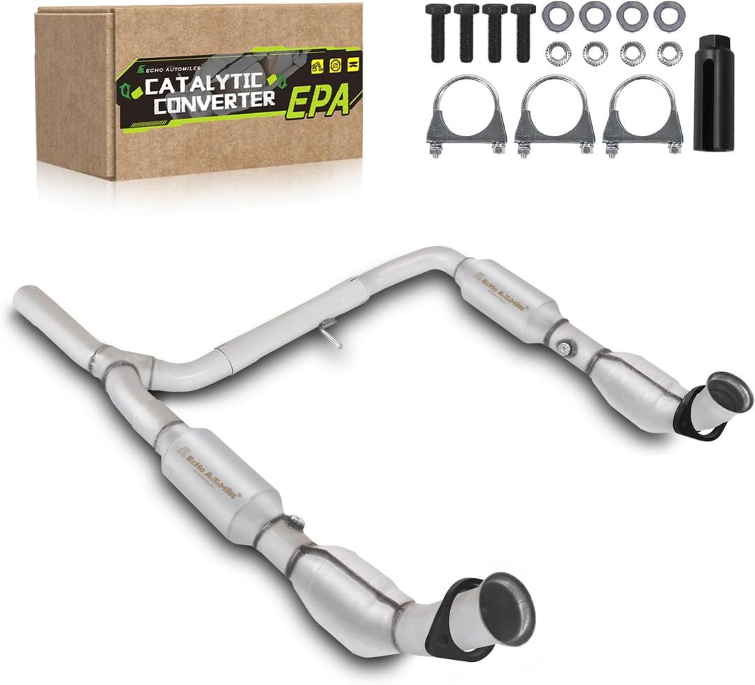 Catalytic Converter Compatible with 2004 2005 2006 Ford F150 F-150, 2006 Lincoln Mark LT 5.4L V8 4WD Catalytic Convertor EPA Compliant