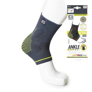 Neo-G Ankle Brace Ankle Compression Sleeve with Silicone Joint Cushions  Sprained Ankle Support for Men and Women  Breathable Targeted Compression for Sports and Daily wear - Active Plus (Medium)