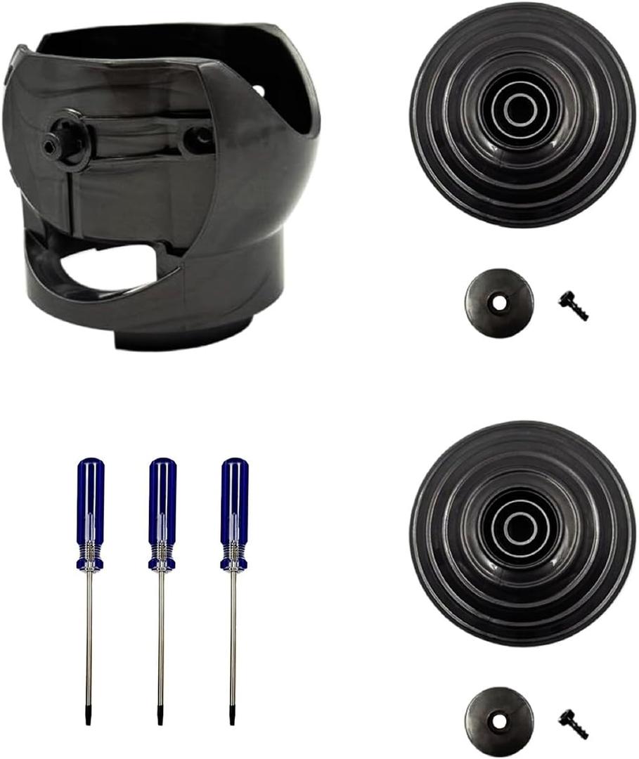 High Torque Cleaner Head Connector & Ball Wheel Replacement Parts Fit for Dyson V10 V11 V15 G5 Vacuum Cleaner Accessories