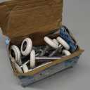 2" Nylon Garage Door Rollers 10 Pack - 4” Carbon Steel Stem