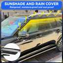 Tape-On Window Visors Rain Guards for Hyundai Palisade 2026, Window Deflectors, Reduce Wind Noise & Weather Protectionr for Hyundai Palisade 2026 Accessories (6 Pcs)