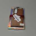 Magnetic for Samsung Galaxy Z Fold 6 case,Support Wireless Charging, Premium PU Leather & Shockproof, Protective Cover for Galaxy Z Fold6 (Brown)