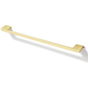 TUNNY 5 Pack Classic Cabinet Handles-12.6"/320mm Screw Spacing Matte Brushed Gold Furniture Hardware Handles for Kitchen Cabinets Bedroom Cabinet Pull