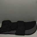 Kuoser Dog Winter Coat Waterproof Dog Snow Jacket, Warm Fleece Lined Pet Turtleneck Snowsuit Puppy Cold Weather Coats with Harness Hole, Adjustable Winter Vest for Medium Large Dogs, Grey, 2XL