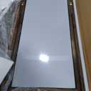 ZHUNFA Arched Full Length Mirror with Solid Wood Frame, 71x32 Farmhouse Wall Mounted Floor Mirror with Stand, Vertical Hanging, Leaning Standing for Bedroom, Living Room, Brown