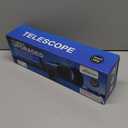 Telescope for Kids 50mm 100x Magnification Beginner Silver Telescopio with Tripod, 2 Eyepieces, Finder Scope Set, STEM Educational Astronomy Chritstmas Gift for Boys & Girls Ages 6-12