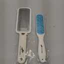 Fu Store 2 Pack Foot Files Callus Remover Stainless Steel Foot Rasp and Dual Sided Feet File Professional Scrubber Pedicure Tools Premium for Feet Care Remove Hard Skin, White