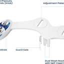 LUXE Bidet NEO 185 - Dual Nozzle, Self-Cleaning, Non-Electric Bidet Attachment for Toilet Seat, Adjustable Water Pressure, Rear & Feminine Wash (Blue)