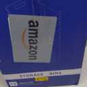 Tiawudi 12 Pack Plastic Storage Bins, Multi-Use Organizer Bins, Pantry Organizer, Clear Storage Containers for Home, Kitchen, Office, Cabinet, Shelf and Fridge Organization