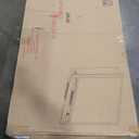 50 inch Electric Fireplace, Wall Fireplace Electric with Remote Control, Realistic Log and Crackling Sound, Overheating Protection and Timer, 750/1500W Black