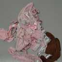 Lingerie Sets for Women Sexy Rave Outfits Lace Up Corset Bodysuit with Garter 2 Piece Medium