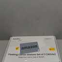 NATURE'S SOURCE Corner Floating Shelves Set of 3, Corner Shelves Wall Mounted, for Bedroom Kitchen Living Room Bathroom Office- Gothic Style (White, Set of 3)