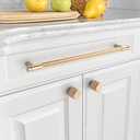 Asidrama 10 Pack 12.6 Inch(320mm) Gold Kitchen Cabinet Handles, Cabinet Pulls Kitchen Cabinet Hardware for Cupboard Drawer Pulls